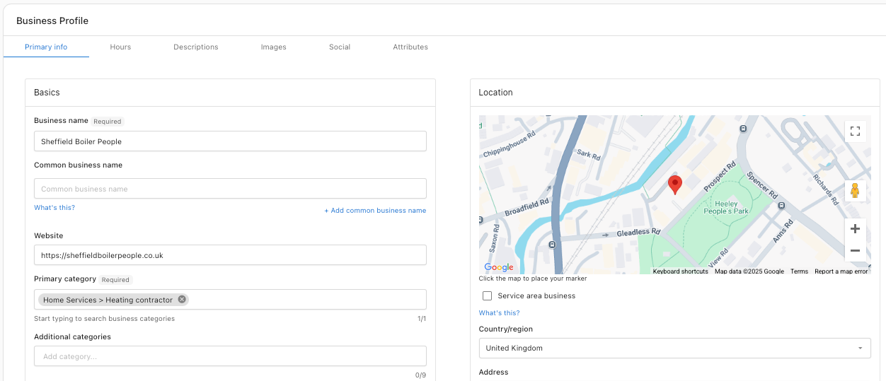 DT- Business Profile