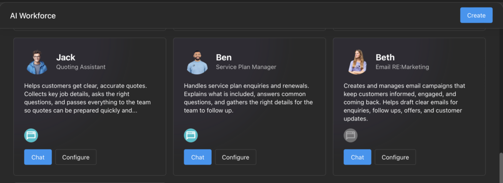 AI workforce Row 2